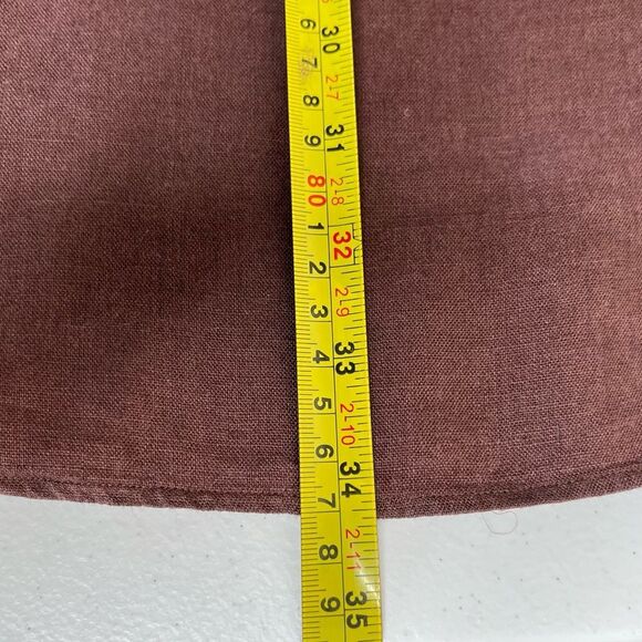 Daniel Cremieux Linen Brown Tailored Fit Button Down Short Sleeve Shirt Men 3X - Picture 11 of 12